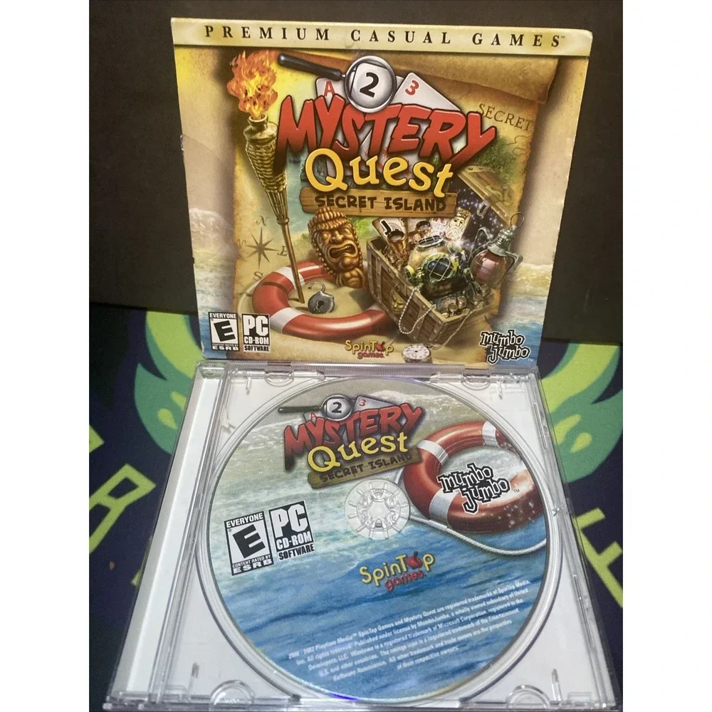 Mystery Quest-Secret Island - CD-ROM -
